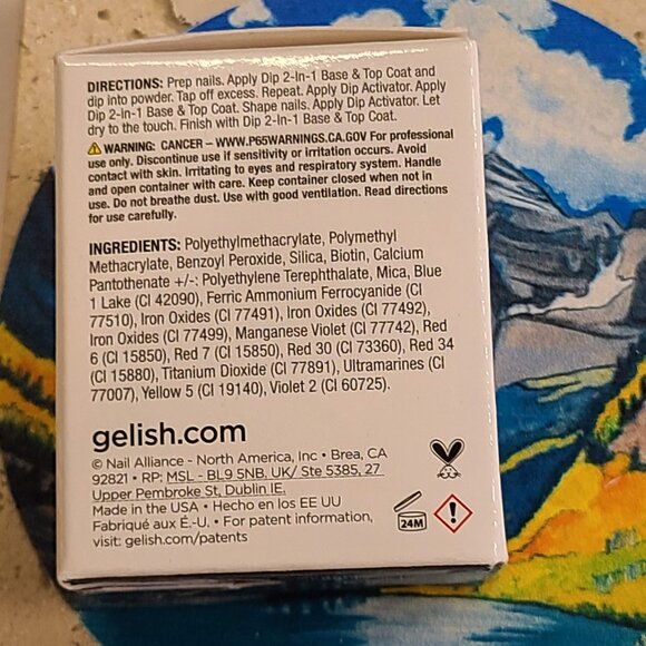 GELISH XPRESS DIP POWDER - TAHITI HOTTIE - Picture 8 of 10